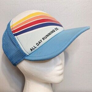 Movi All Day Running Co.Trucker Hat Mesh Adjustable Retro Athleisure Outdoor